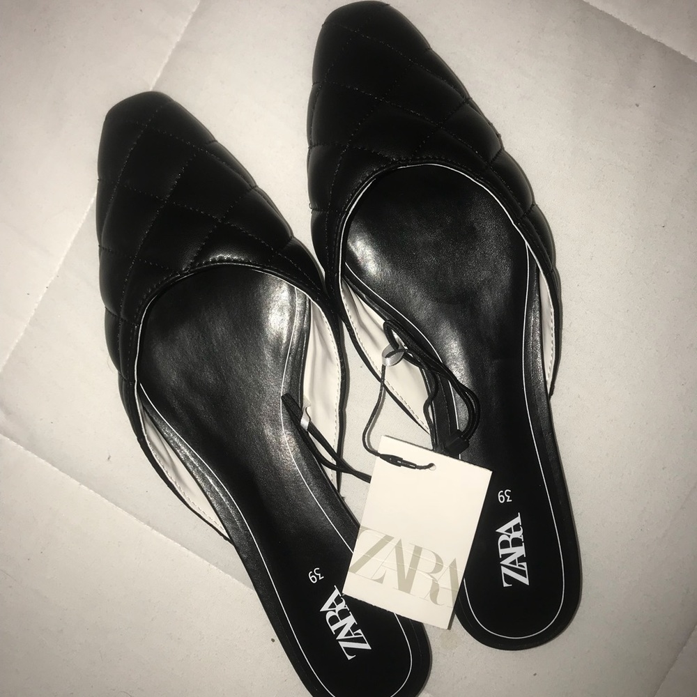 NWT Zara slide shoes. New collection size 8